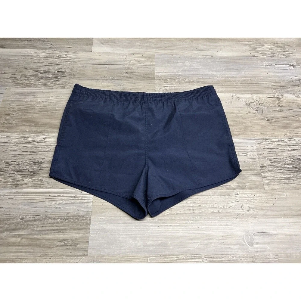Vintage Network Swim Trunks 2 Inch Inseam Men‎ Size Large Blue